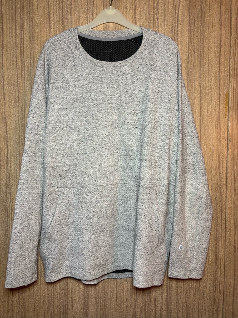 Lululemon Men's Heather Gray Crewneck Sweater